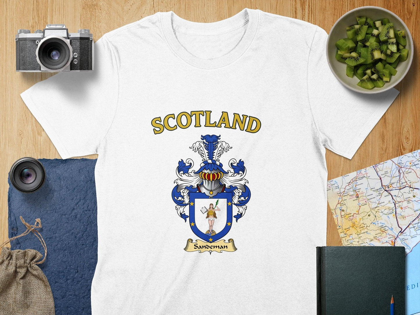 Scotland Heraldic Emblem Family Crest Design Shirt product