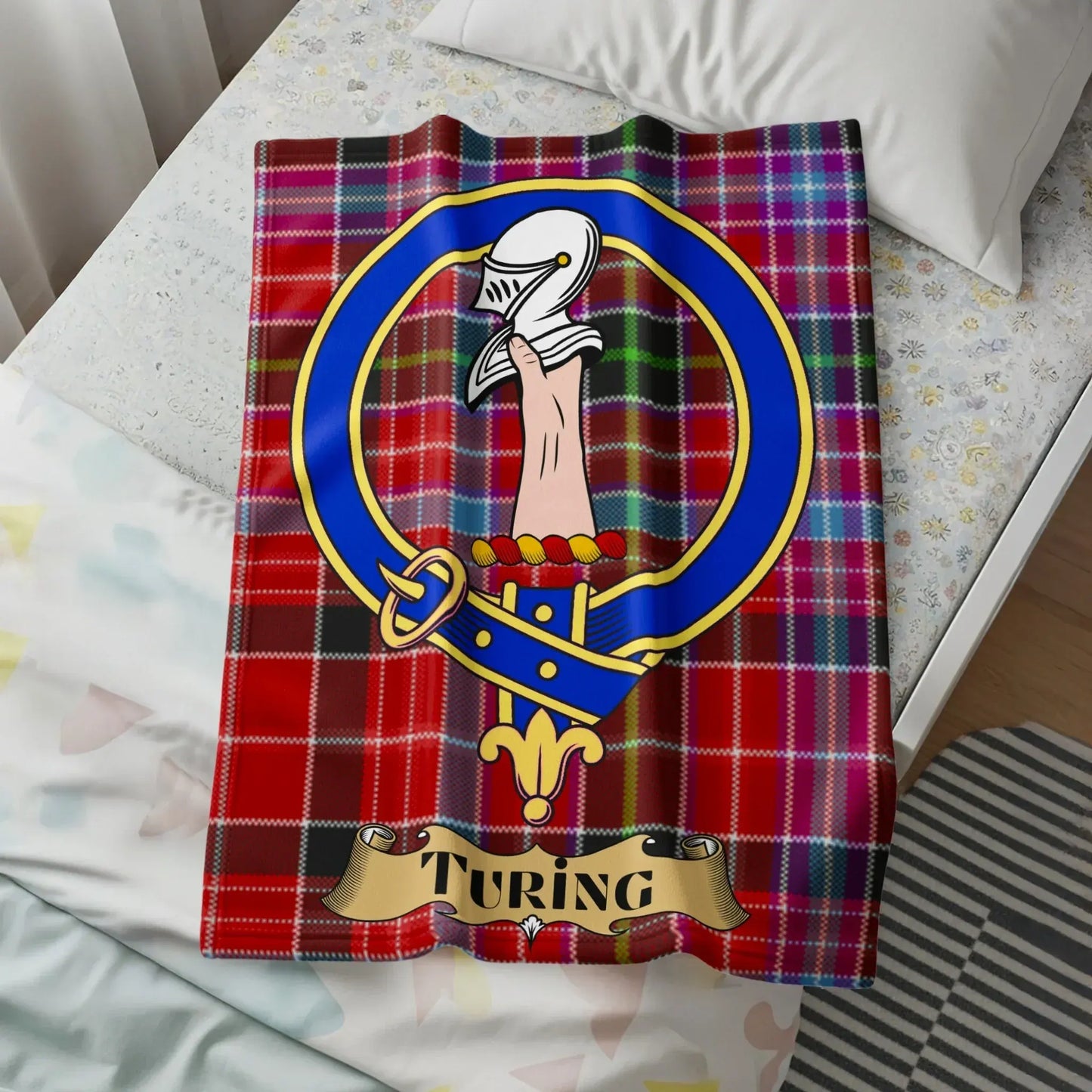 Turing Crest Blanket for Cozy Winter Nights product