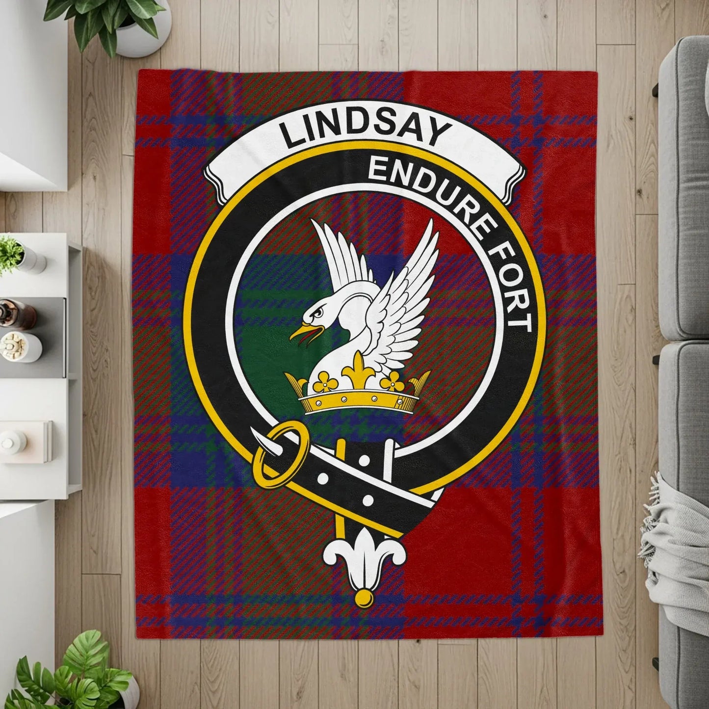 Lindsay Endure Fort Family Crest Blanket product