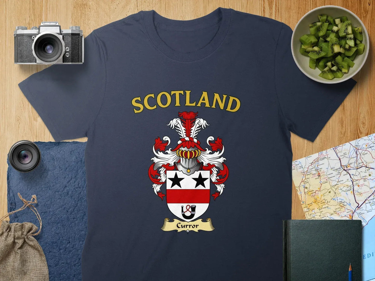 Scotland Curor Crest Graphic Tee Shirt product type