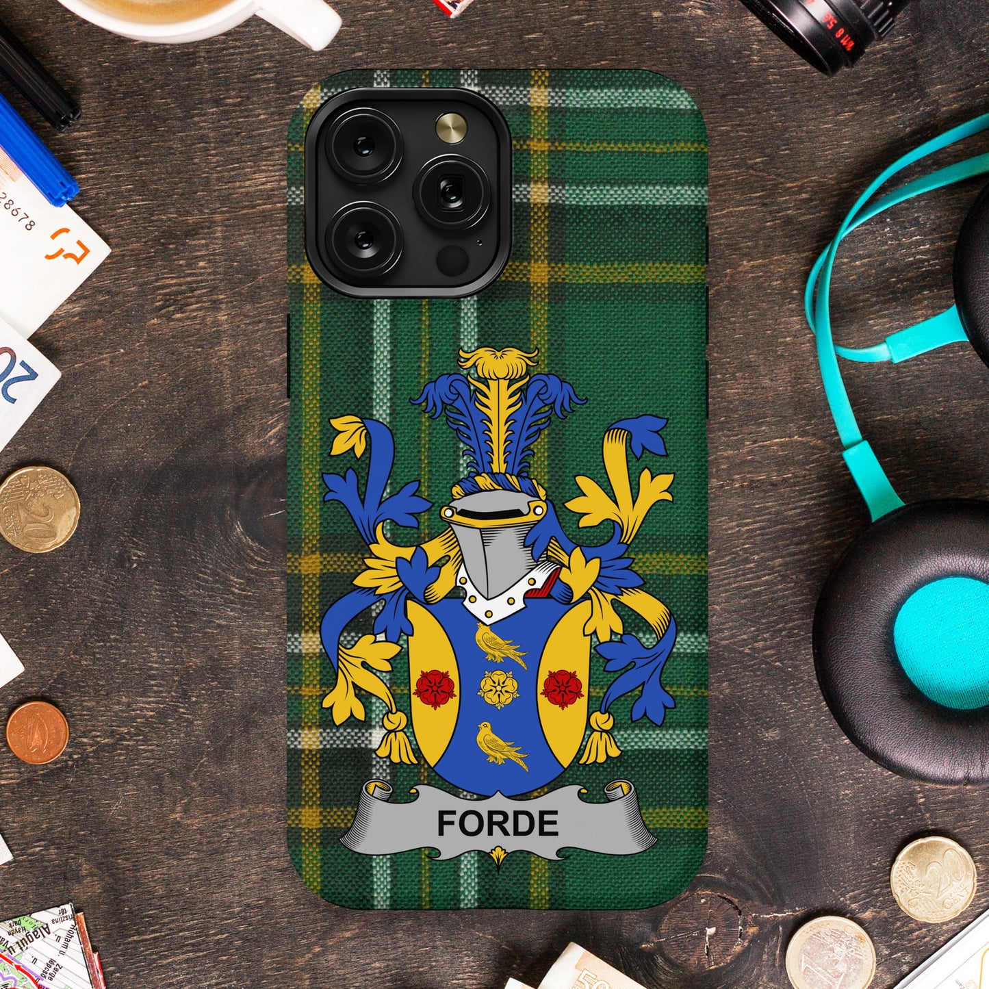 Customizable Family Crest Phone Case product type