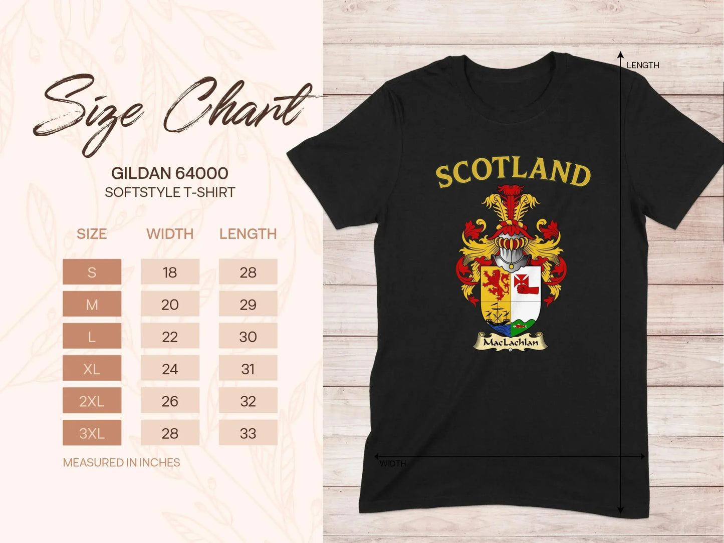 Scotland Crest T-Shirt Perfect Gift Unisex Clothing product type