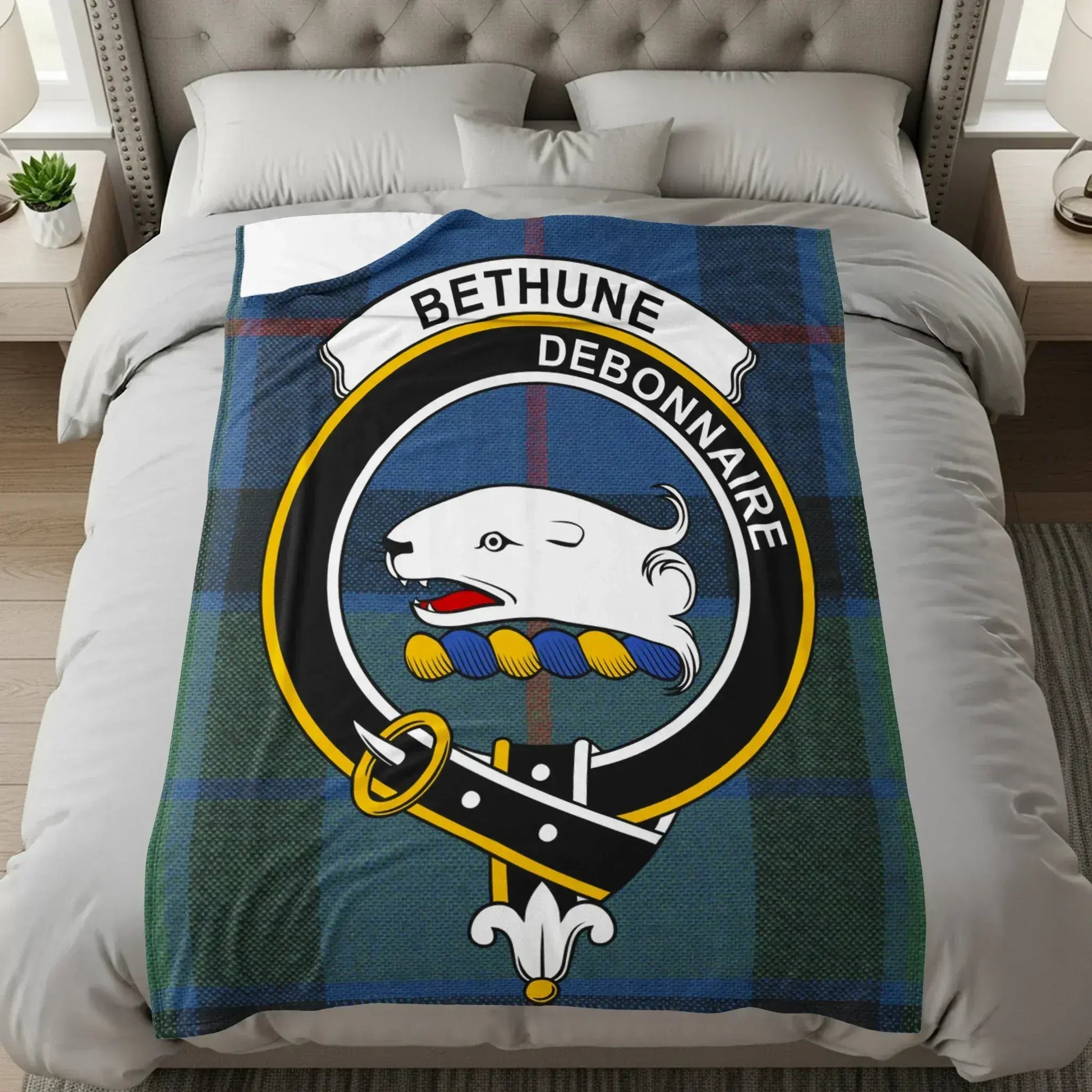 Bethune Debonnaire Coat of Arms Bedspread product