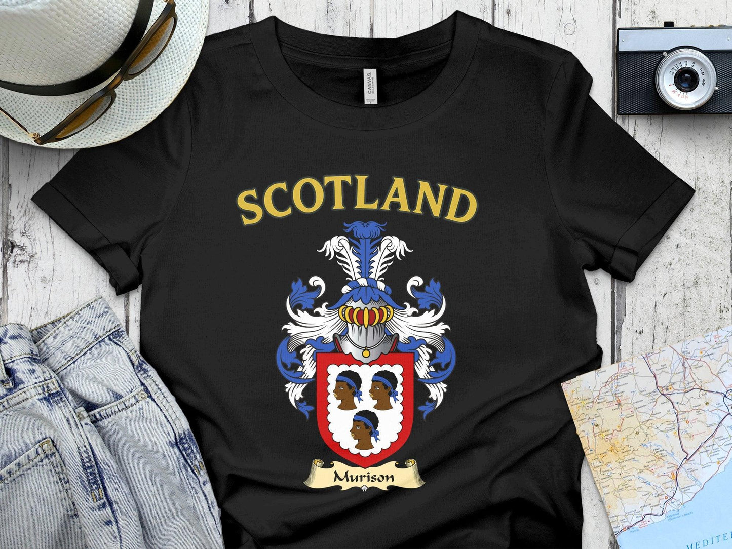 Scotland Murison Family Crest Design T-Shirt product