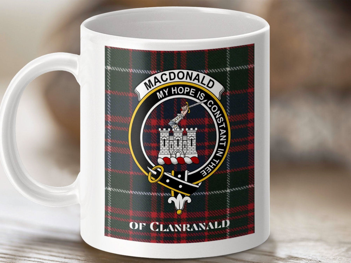 Macdonald My Hope is Constant Clanranald Mug product