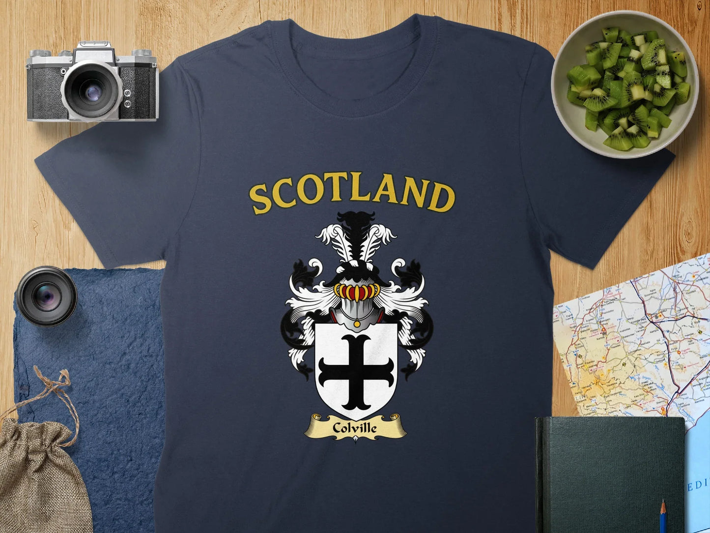 Scotland Colville Family Crest T-Shirt product