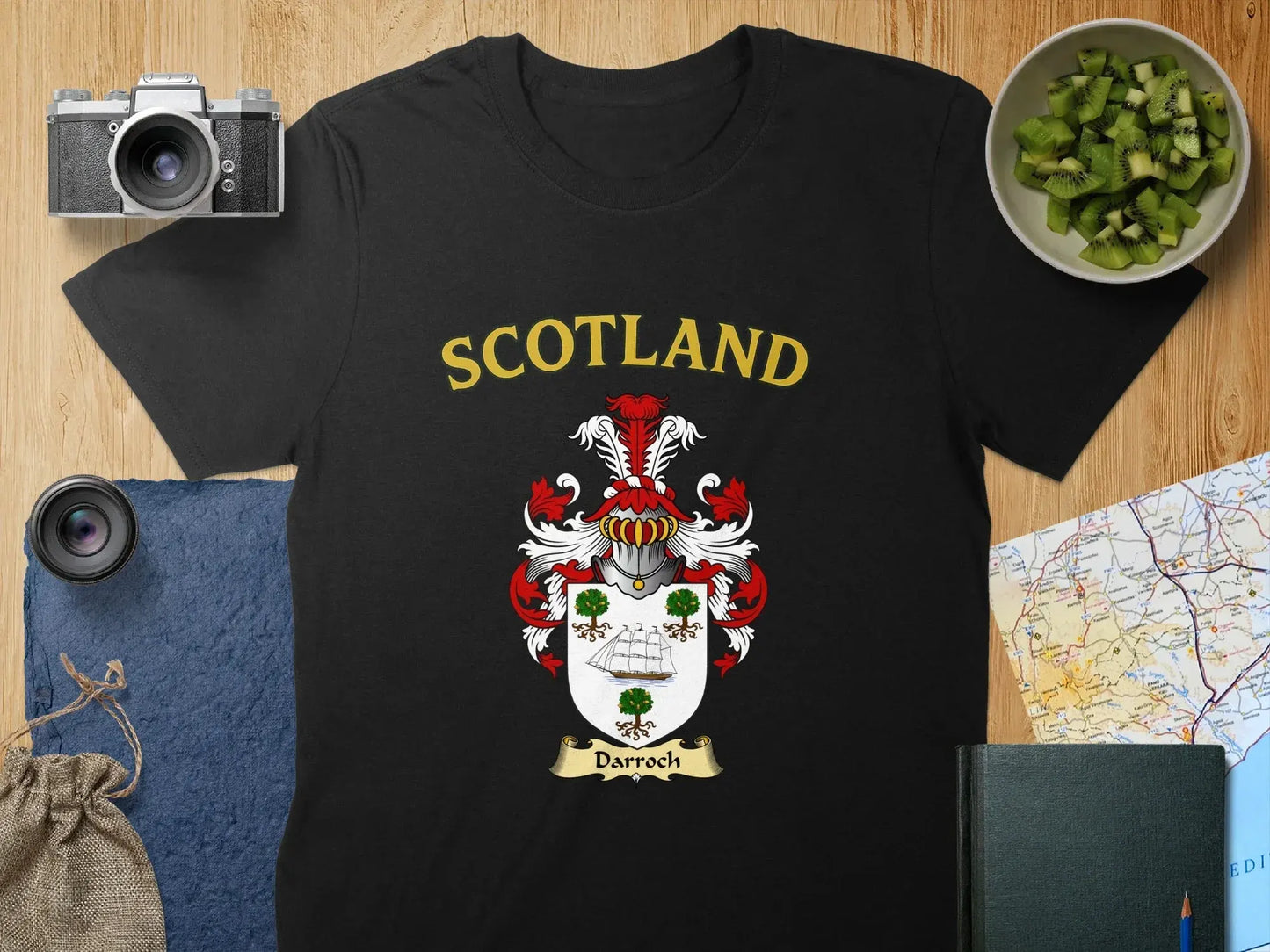 Scotland Darroch Crest Emblem Design T-shirt product type
