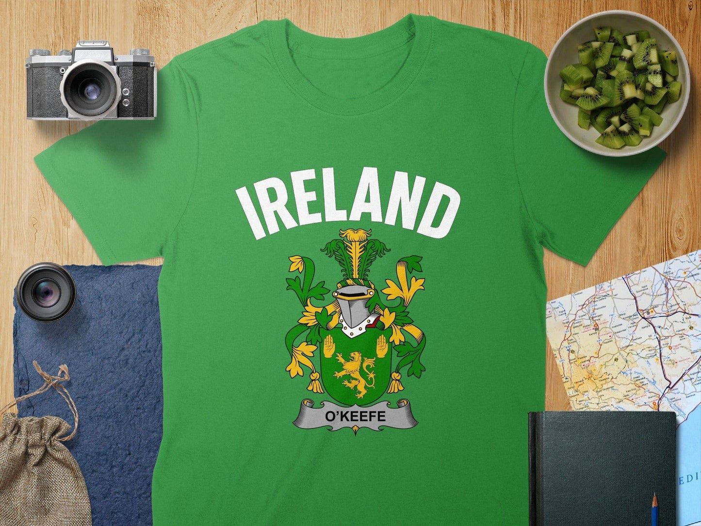 Ireland O'Keefe Family Crest Heritage Apparel product type