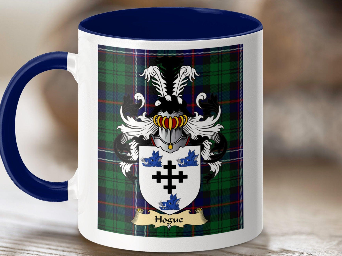 Hosue Clan Surname Coat Of Arms Scottish Mug - Celtic Ancestry Gifts
