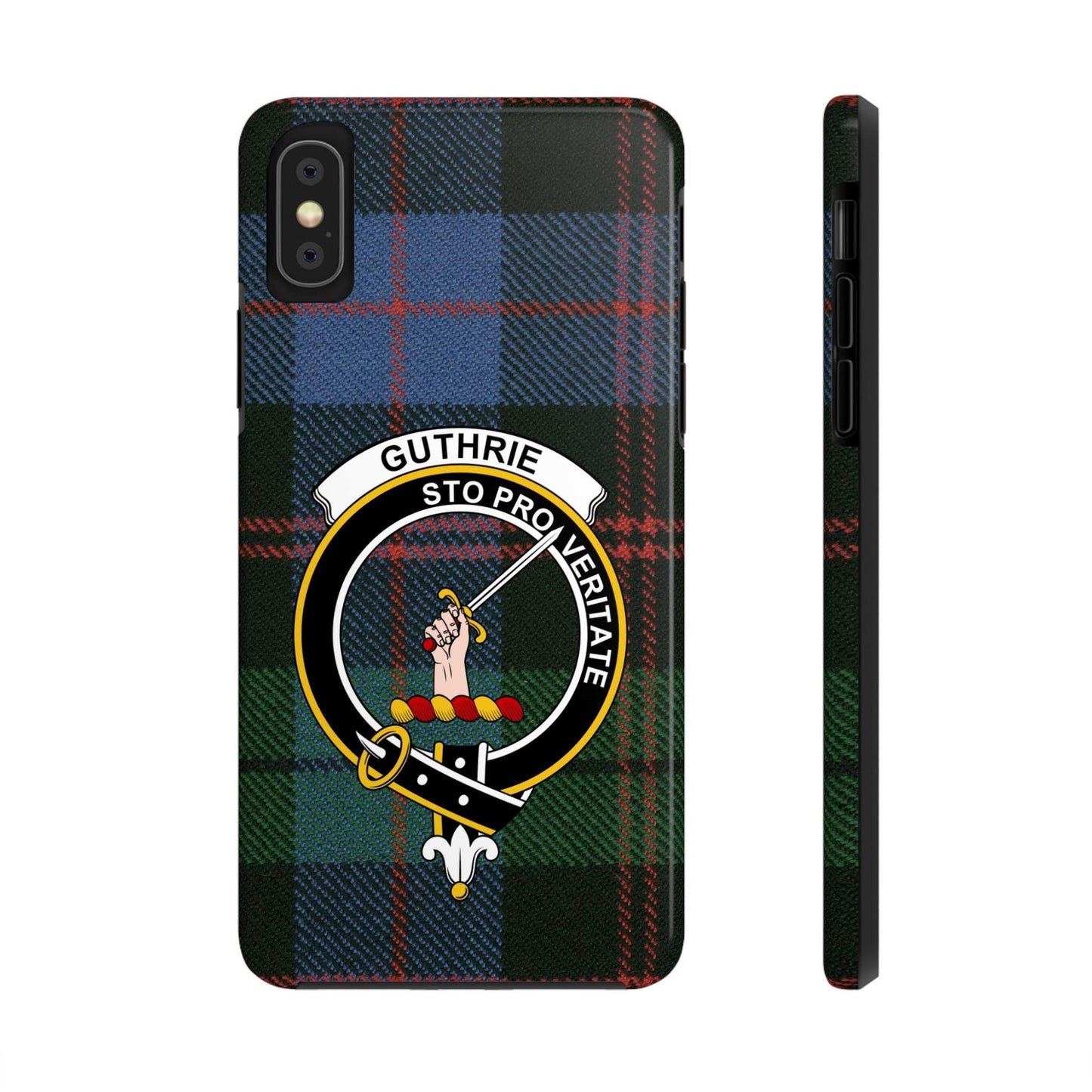 Guthrie Clan Scottish Tartan Cell Phone Case