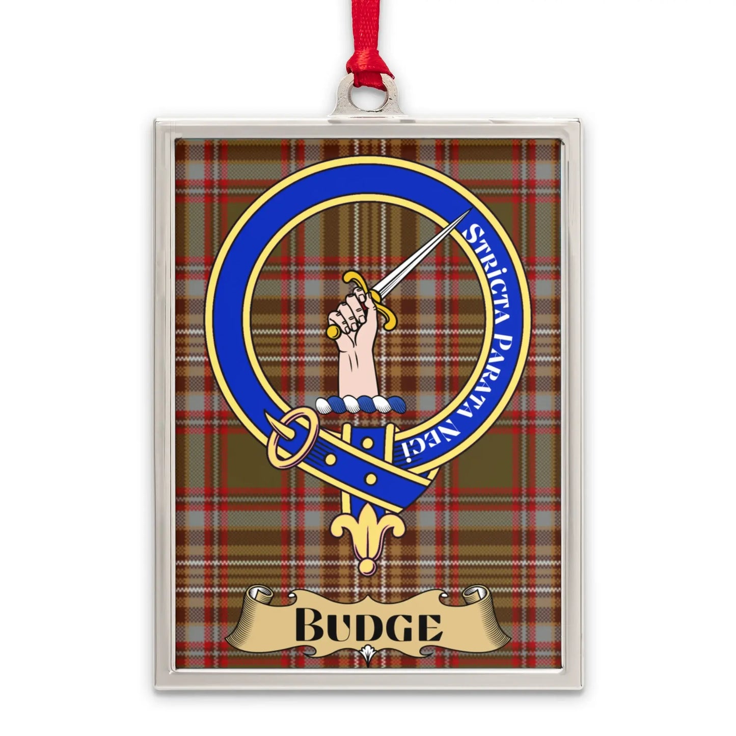 Scottish Clan Budge Crest Tartan Badge Holder product