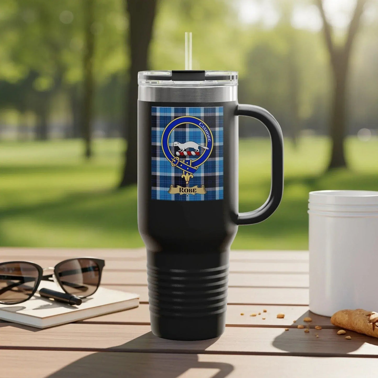 Rodeo Cowboy Plaid Design Insulated Tumbler product