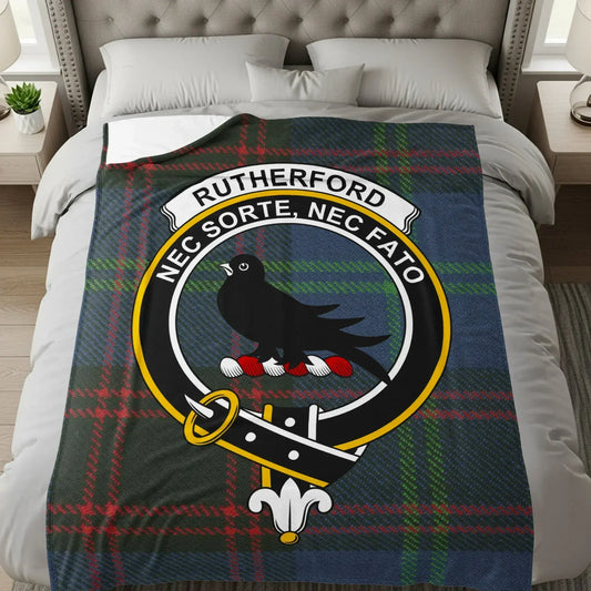 Rutherford Crest Plaid Blanket Cozy and Warm Product