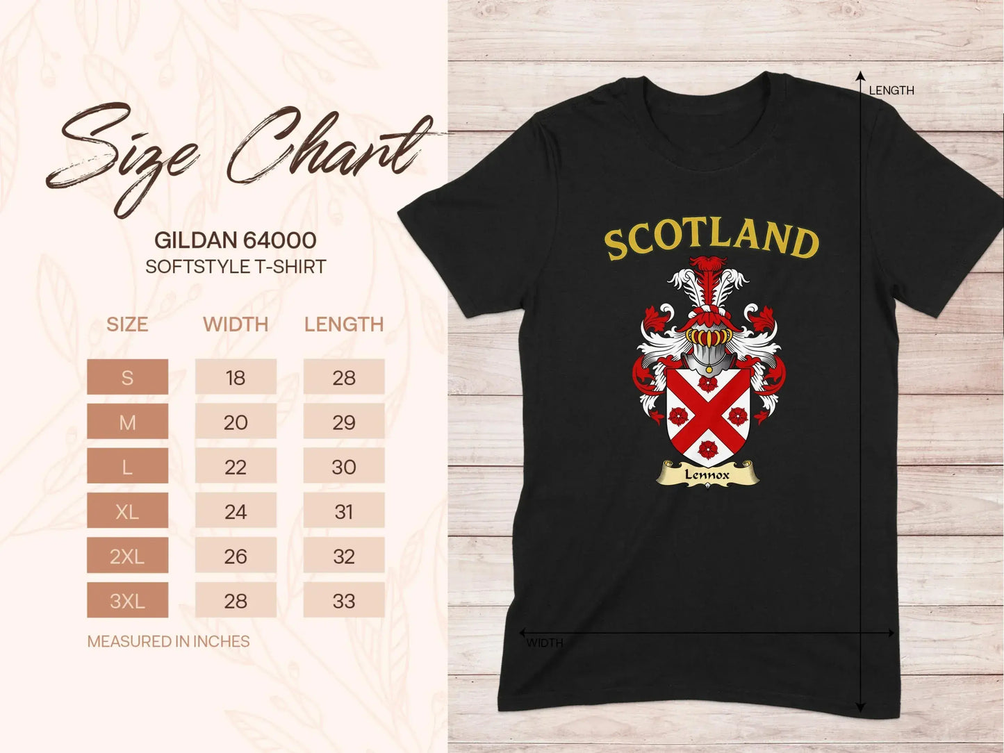 Scotland Family Crest Graphic Unisex Softstyle T-shirt product