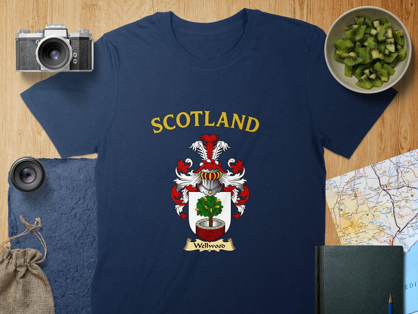 Scotland Crest Emblem Graphic Printed T-shirt product