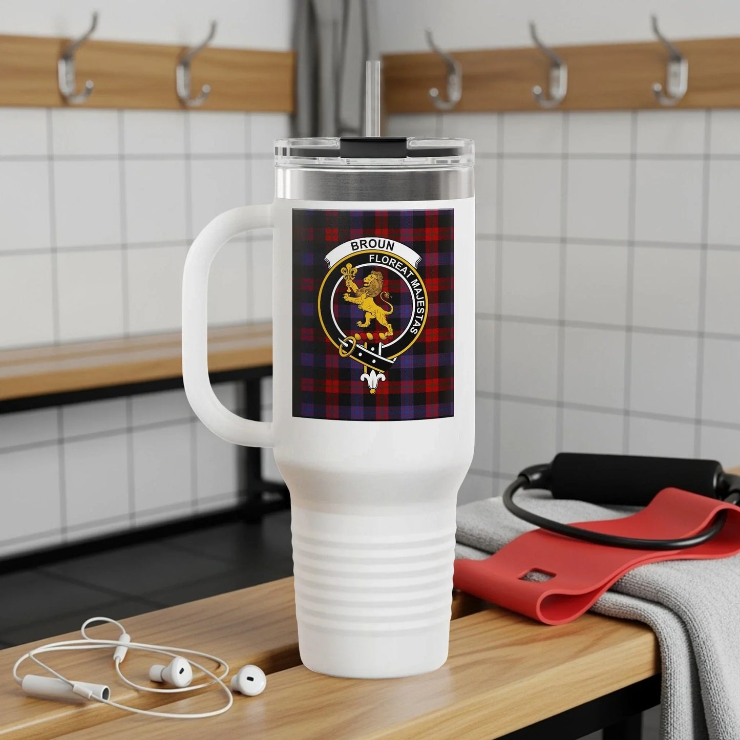 Scottish Heritage Clan Crest Insulated Travel Mug product