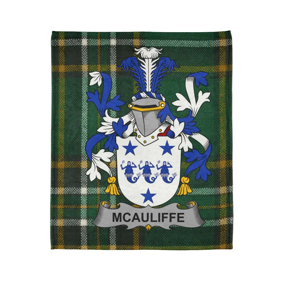 McAuliffe Tartan Family Crest Blanket product