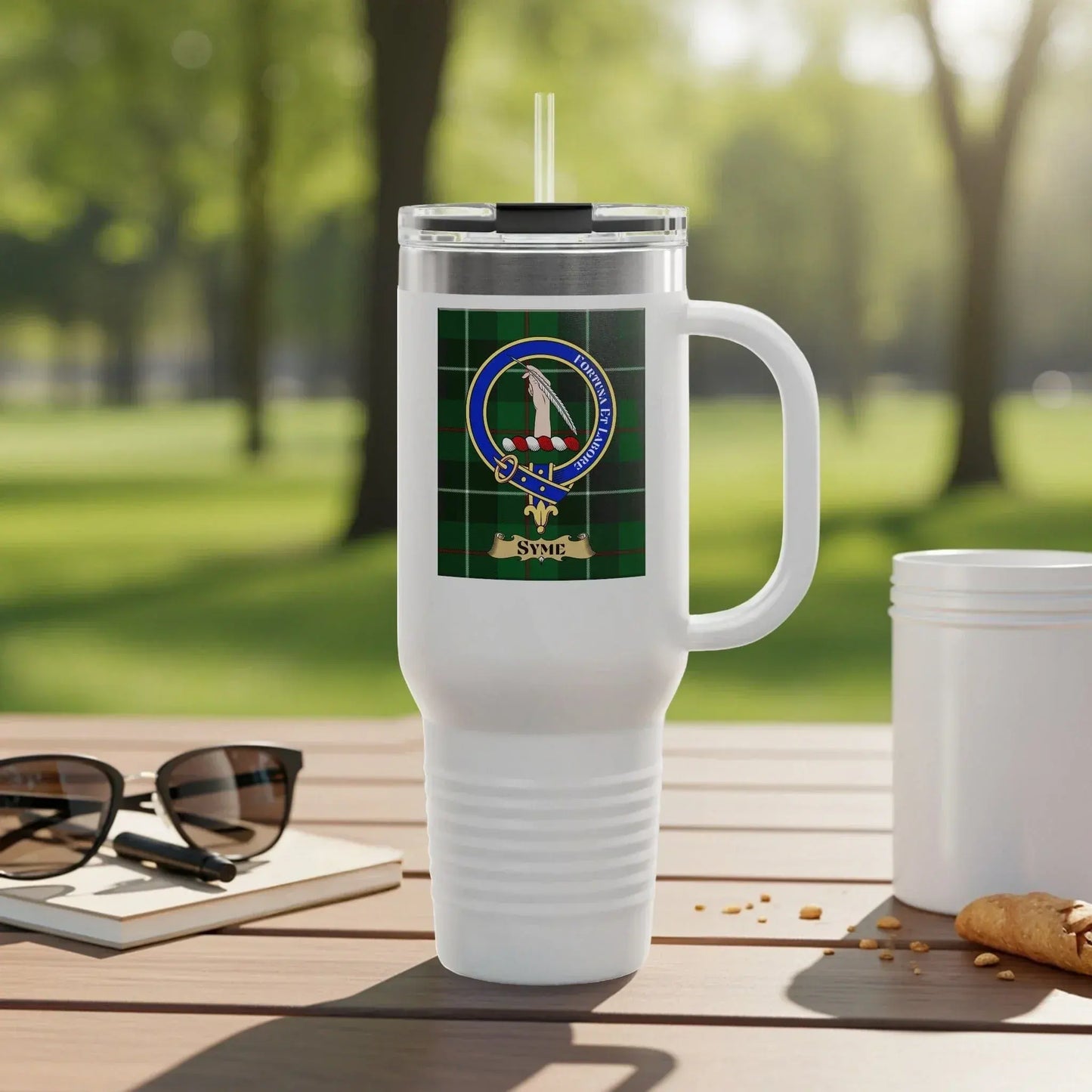 Military Insignia Travel Mug Ideal for Outdoor Lovers product