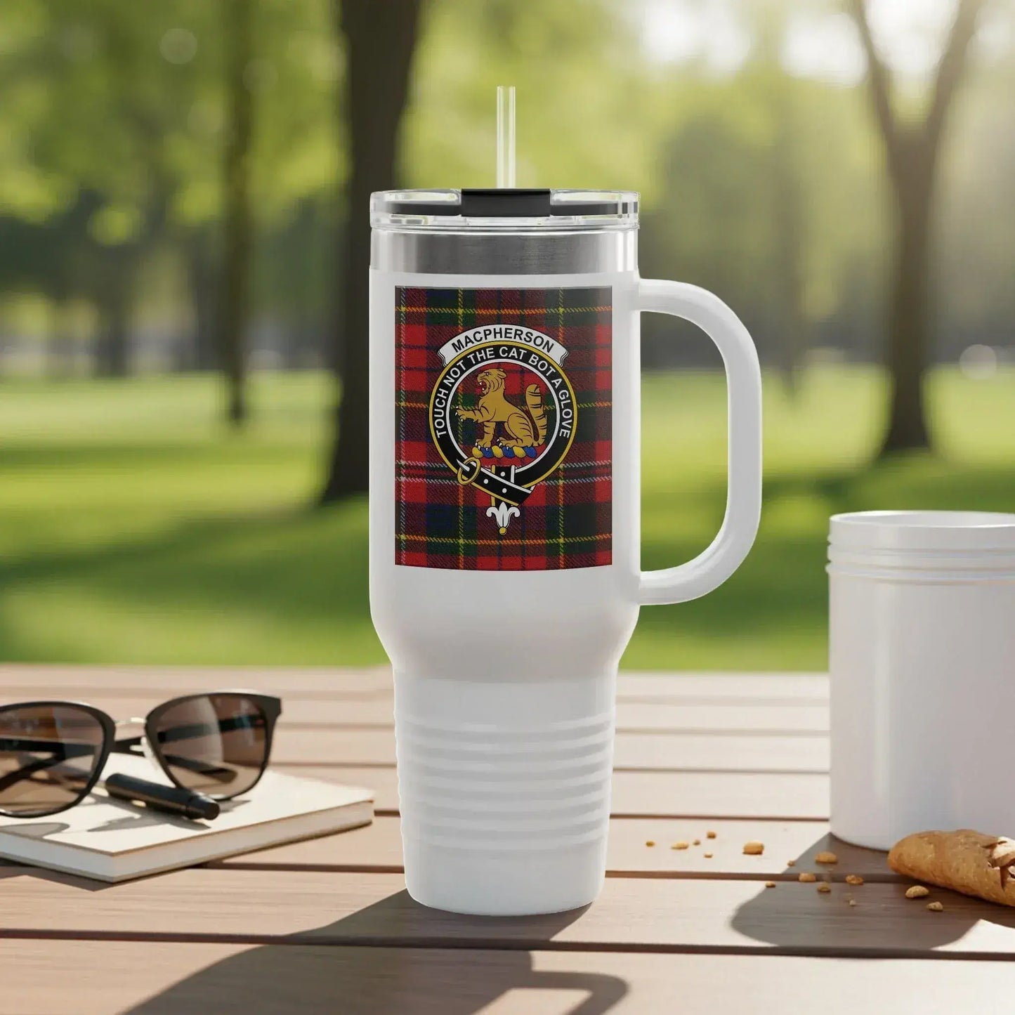 Heritage Scottish Clan Crest Travel Tumbler product