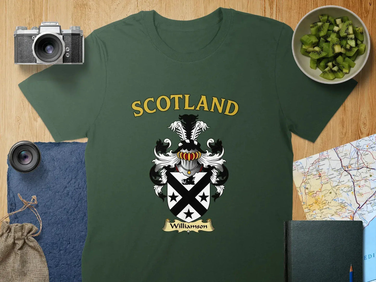 Scotland Williamson Family Crest T-Shirt product type