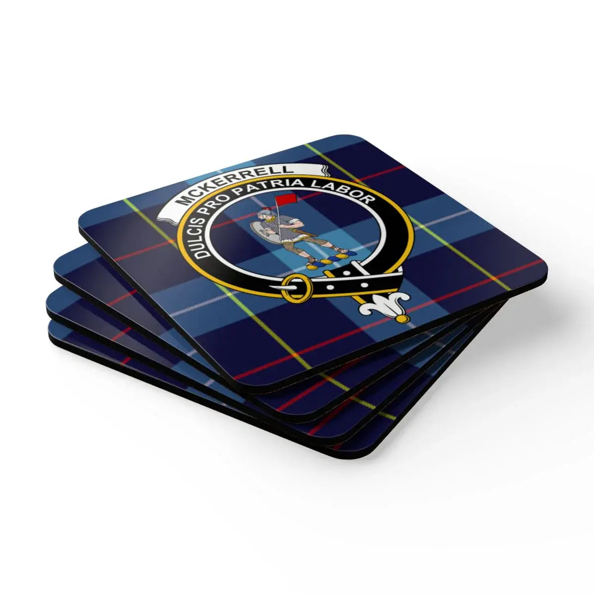 Tartan Clan Family Crest Design Coasters product