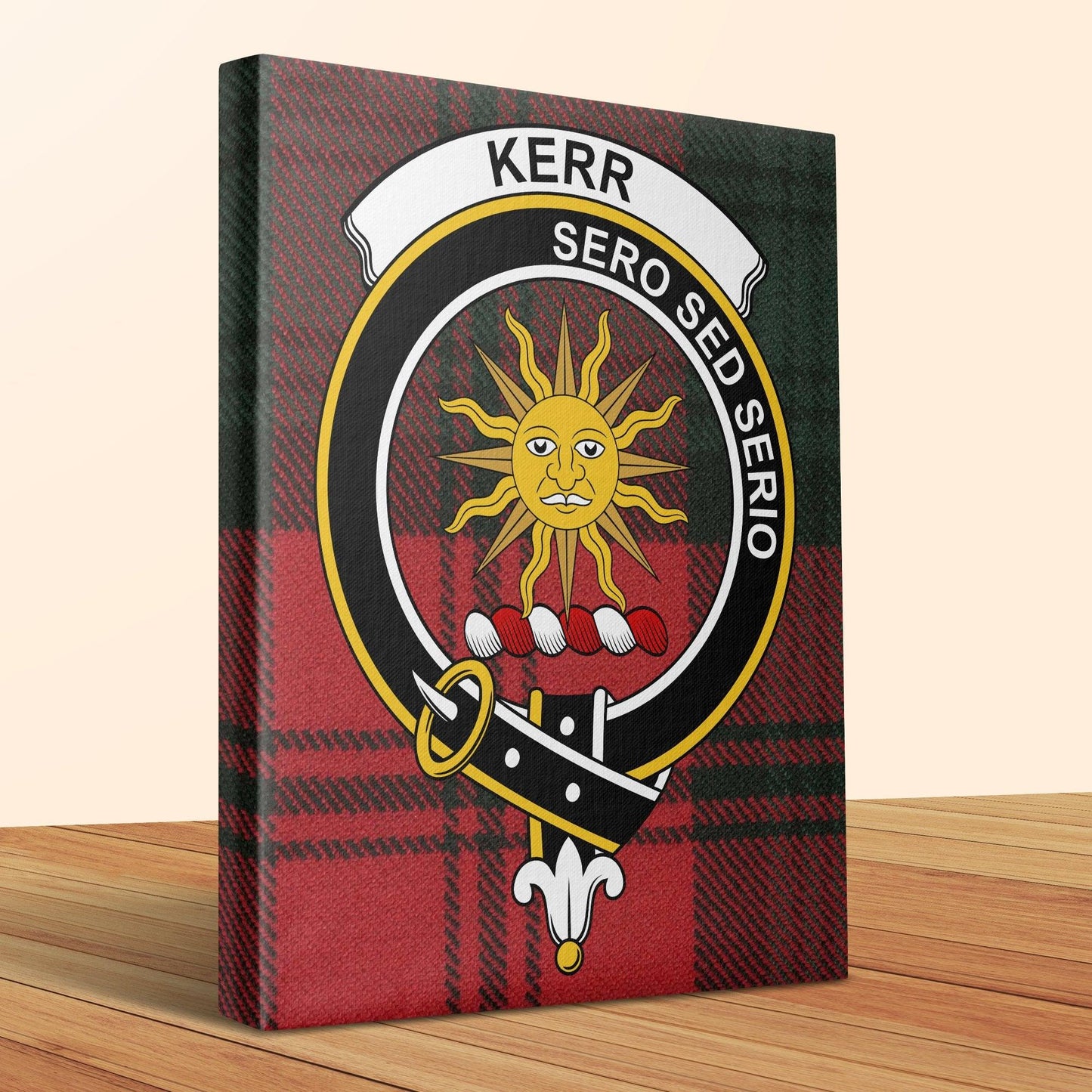 Clan Kerr Scottish Tartan Canvas Art Decor product