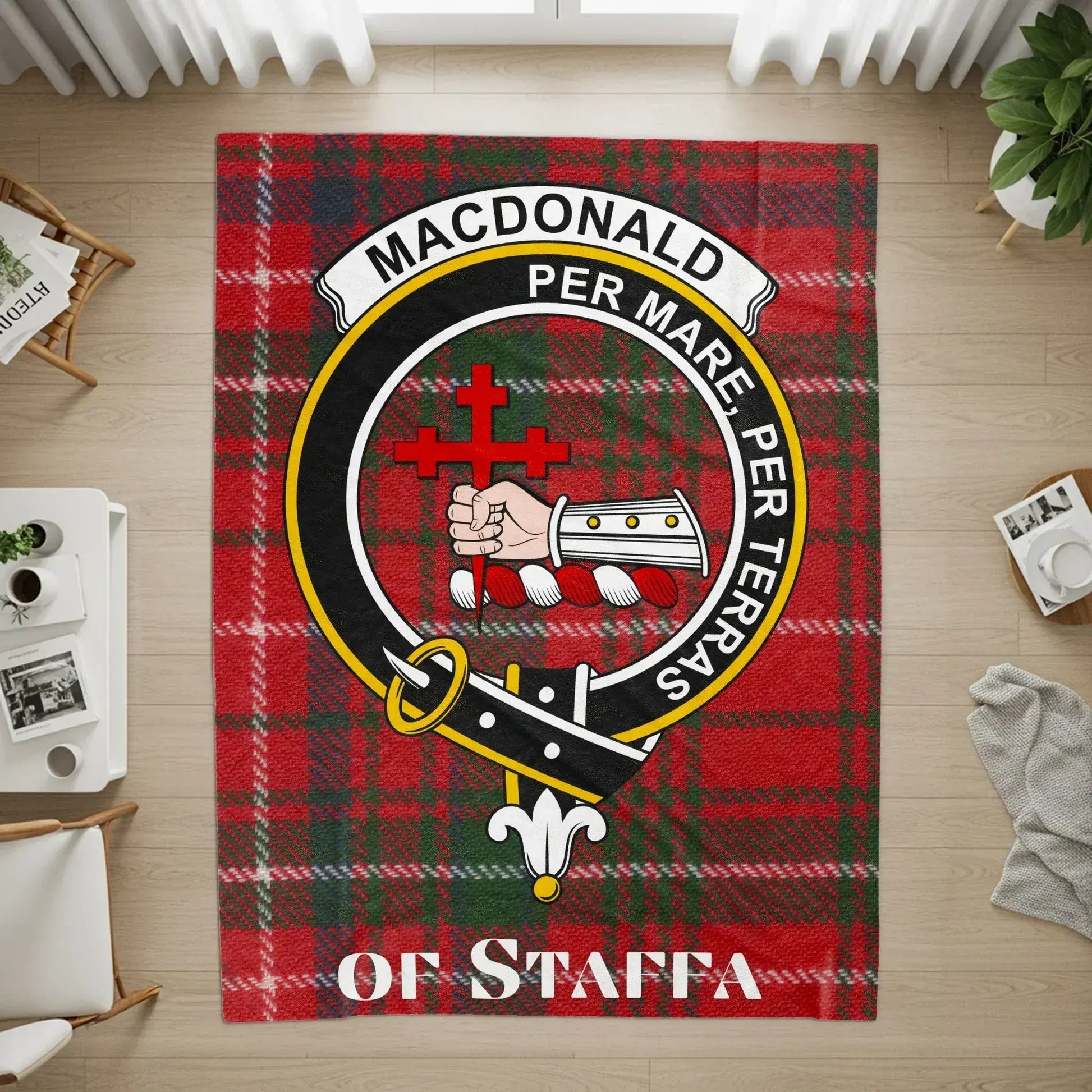 Macdonald Of Staffa Tartan Design Area Rug product type