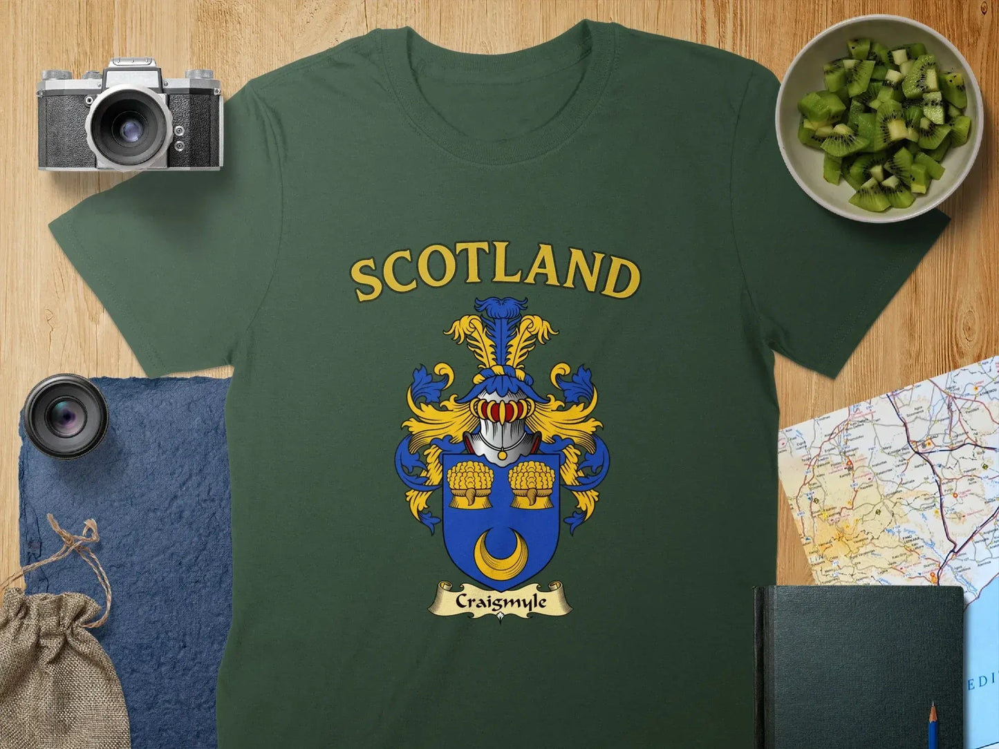 Scotland Craigmyle Graphic Emblem Printed T-Shirt product