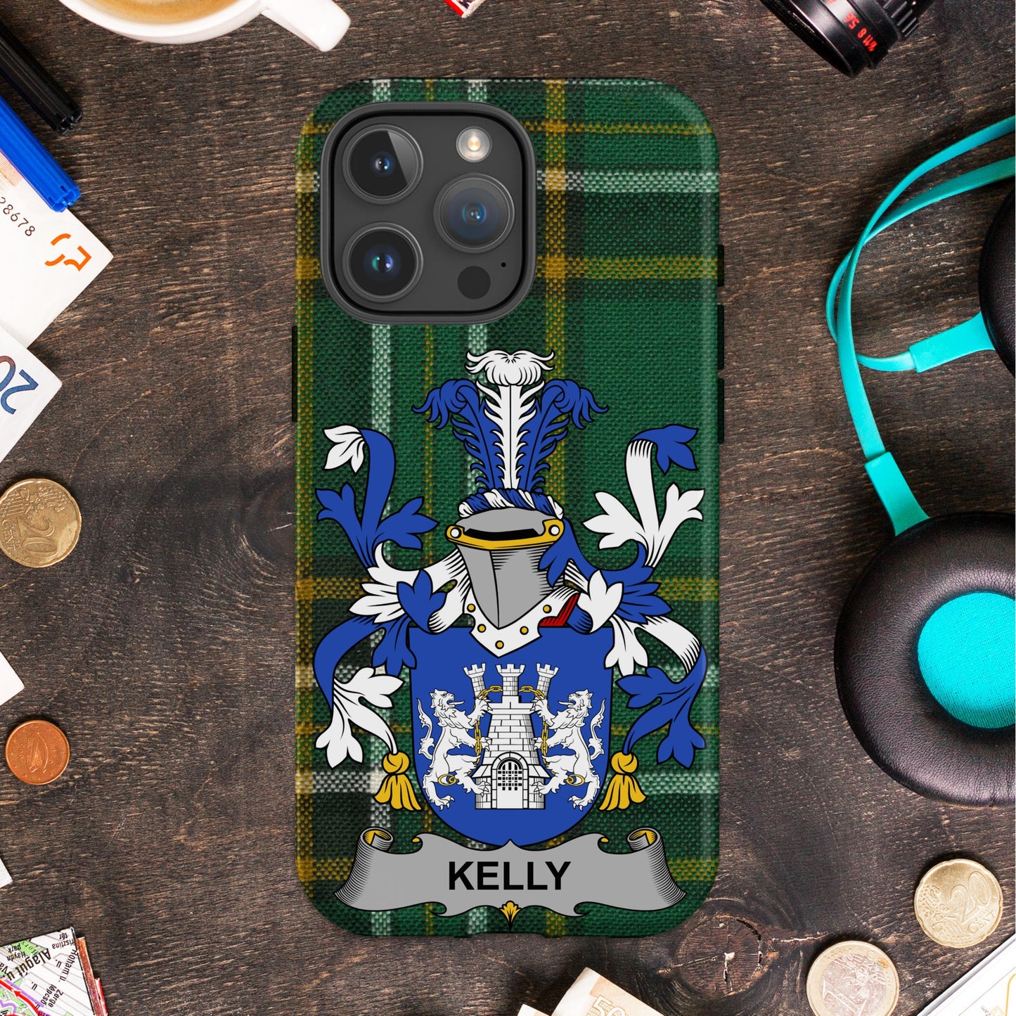 Personalized Family Crest iPhone Case product