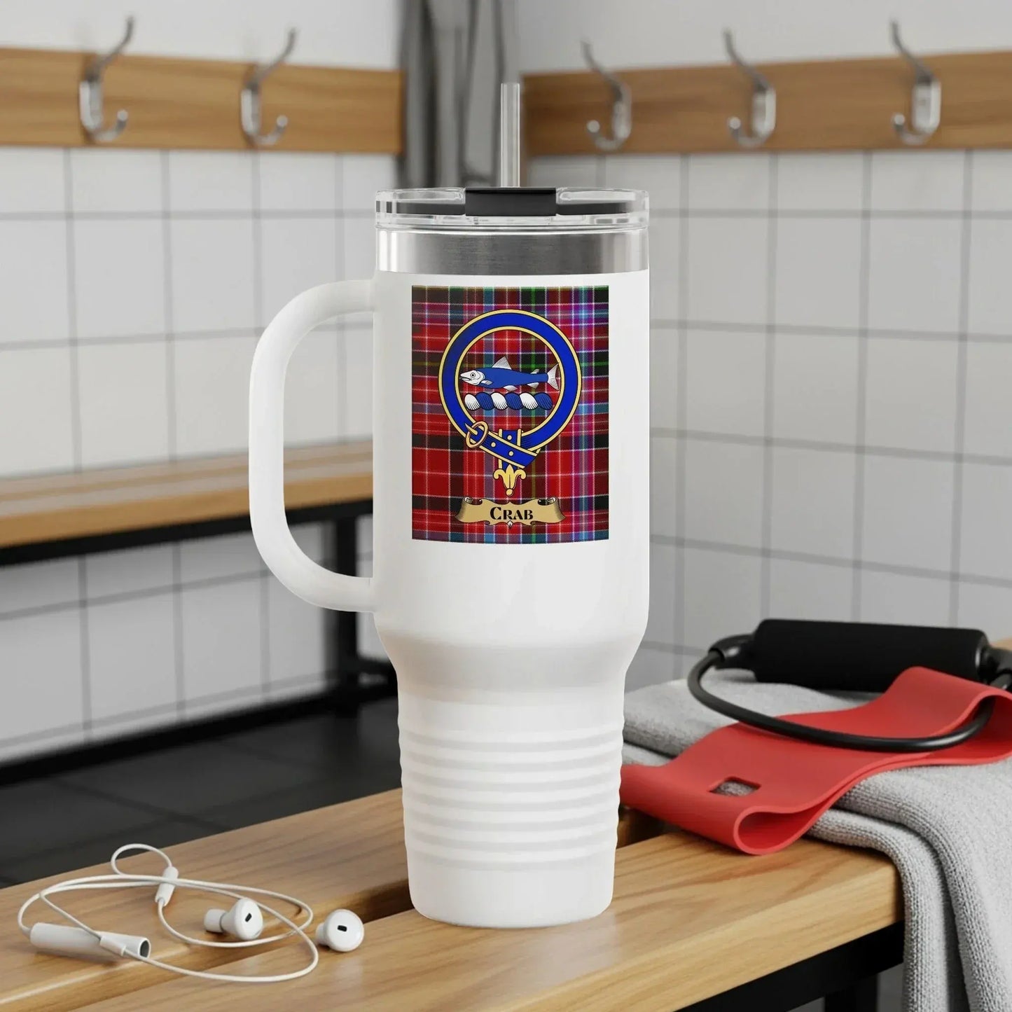 Crab Zodiac Sign Insulated Travel Mug Drinkware product