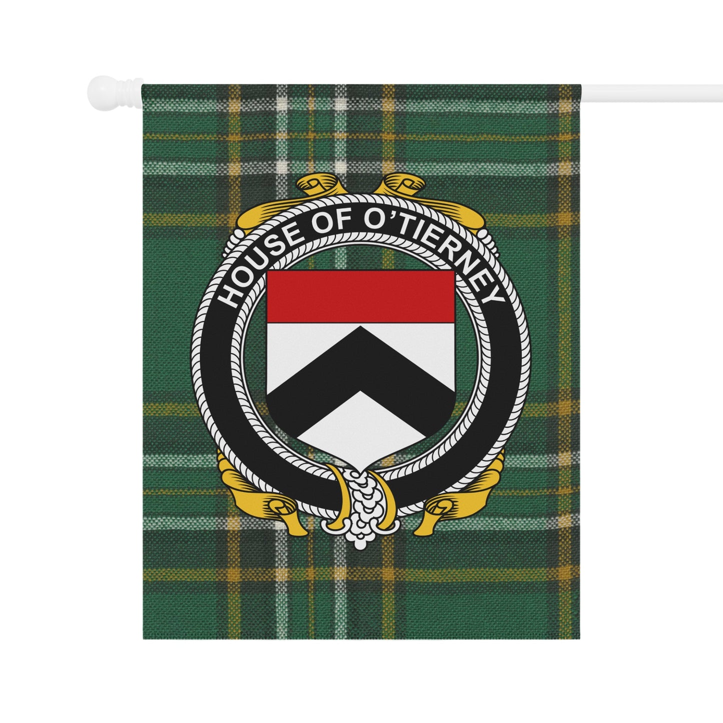 House of O'Tierney Plaid Decorative Banner