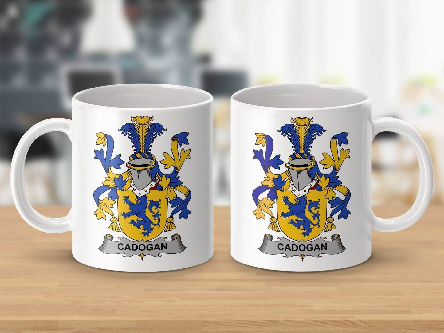 Cadogan Surname Irish Family Crest Gift Idea Graphic mug - Celtic Ancestry Gifts
