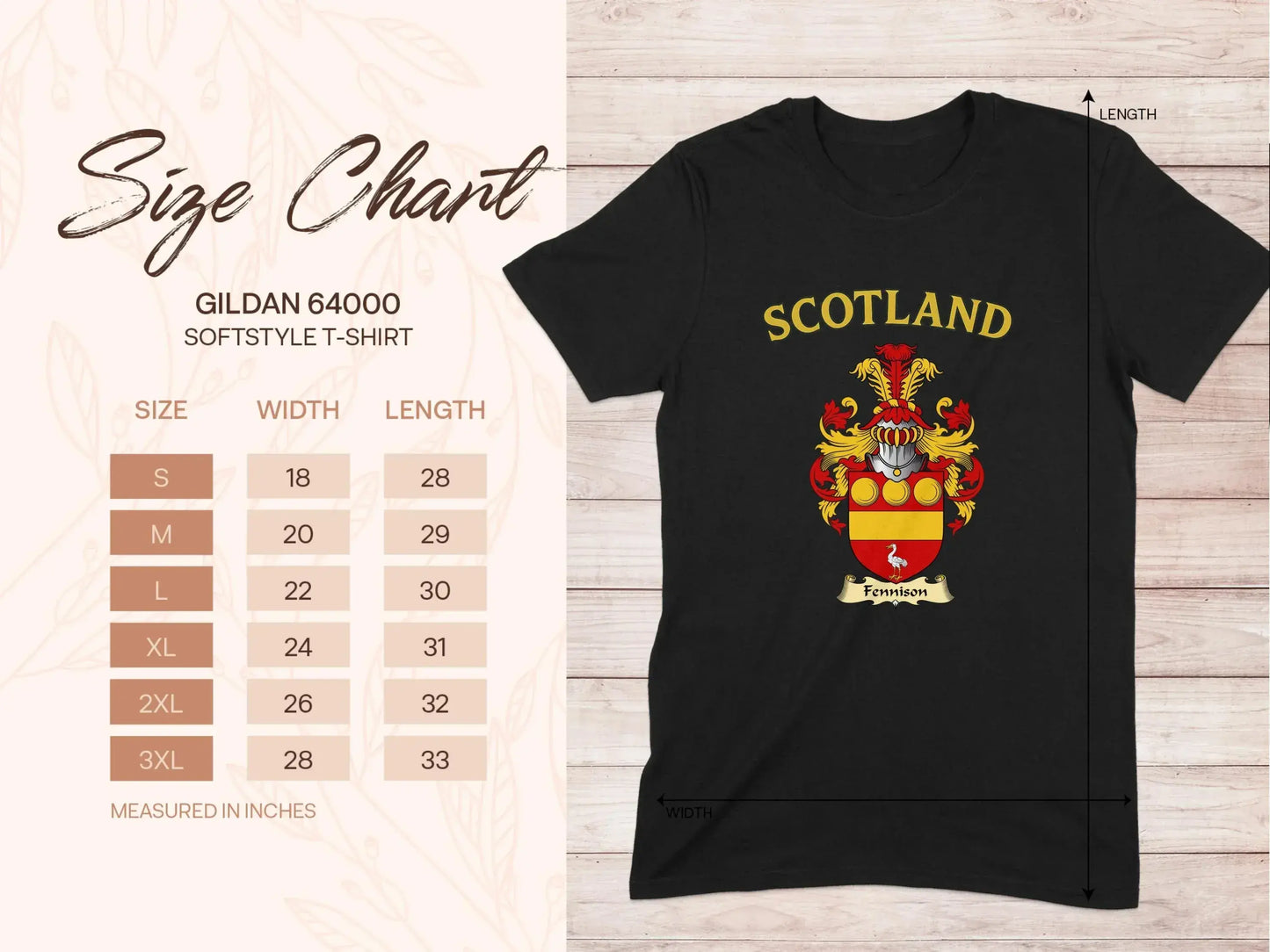 Scotland Family Crest Gildan Softstyle T-Shirt product