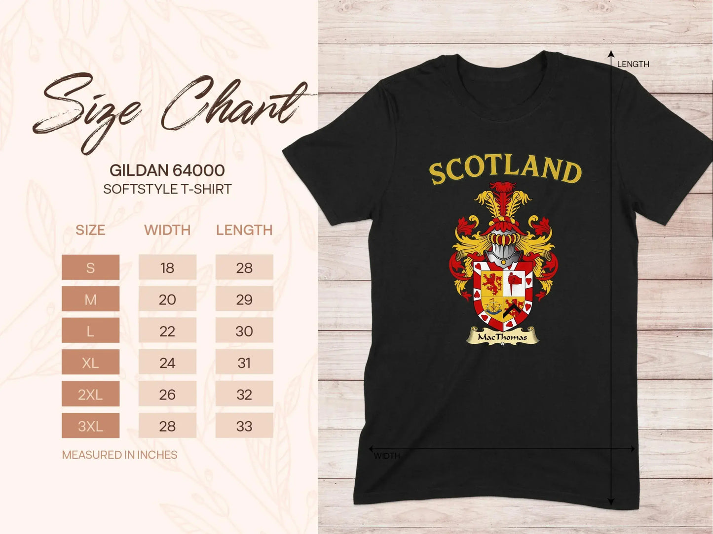Scotland Family Crest Softstyle T-shirt product