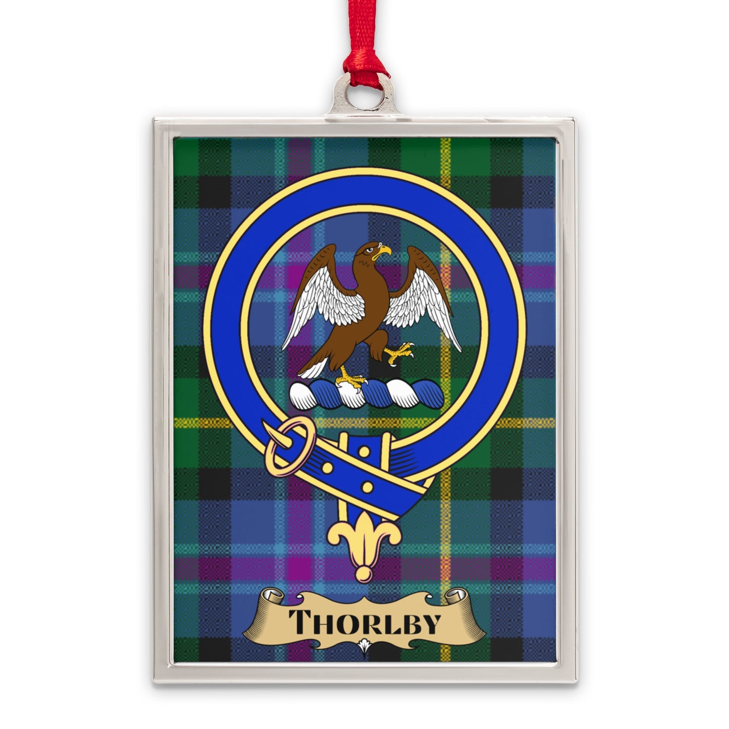Thorlby Tartan Eagle Ornament Decorative Gift product