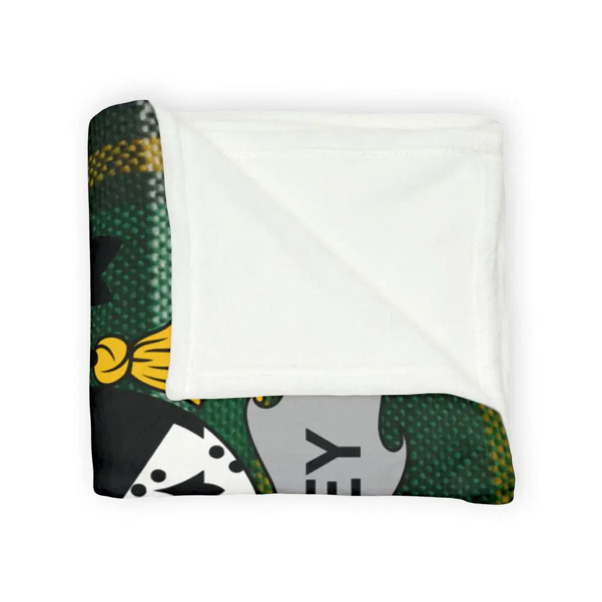 Cozy Warm Green Poker Night Theme Blanket product