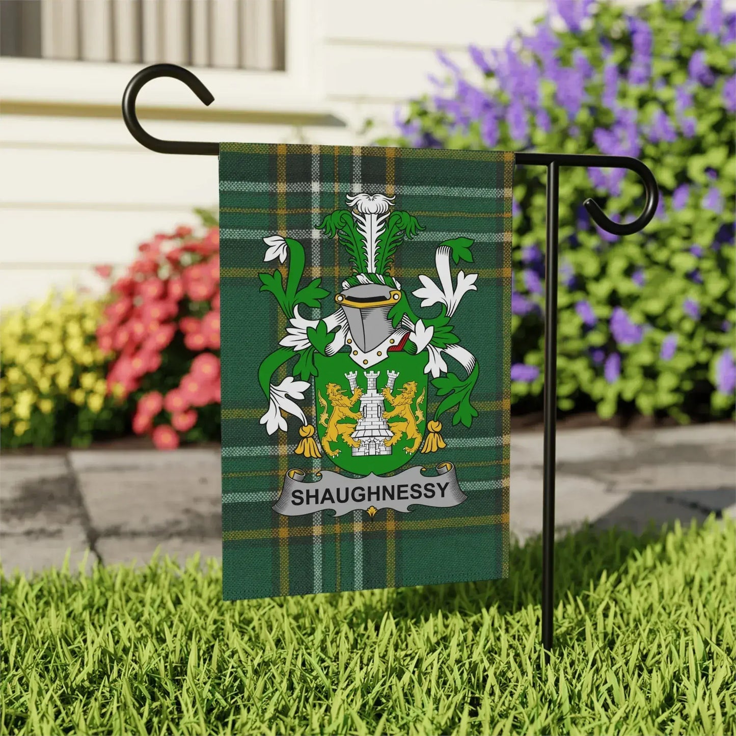 Shaughnessy Family Crest Outdoor Garden Flag product