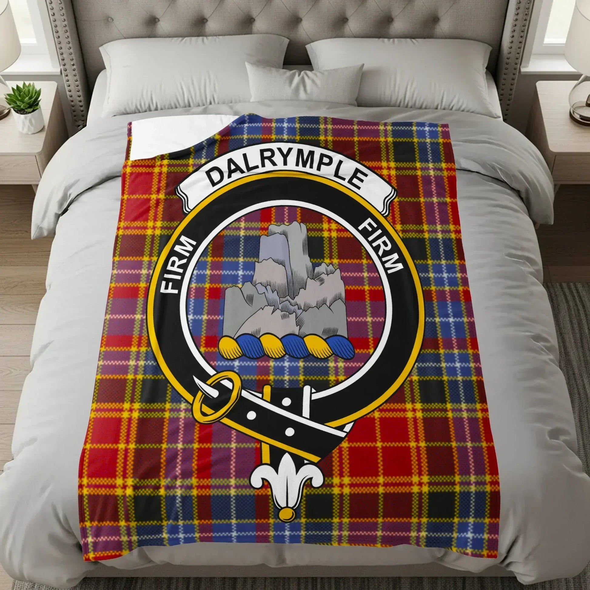 Dalrymple Firm Checkered Tartan Pattern Bedding product type