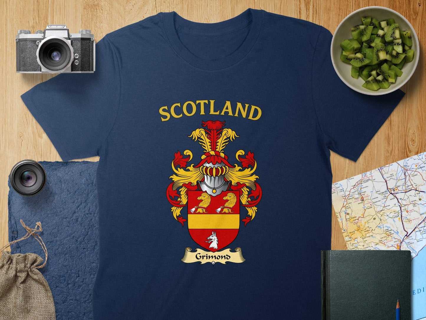 Scotland Crest Grimons Family Heritage Shirt product type