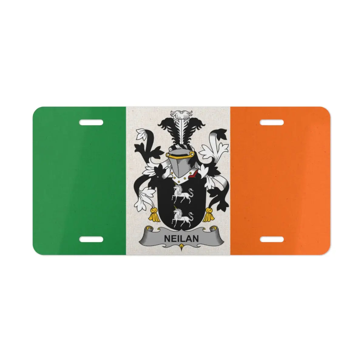 Irish Neilan Crest License Plate Auto Tag product
