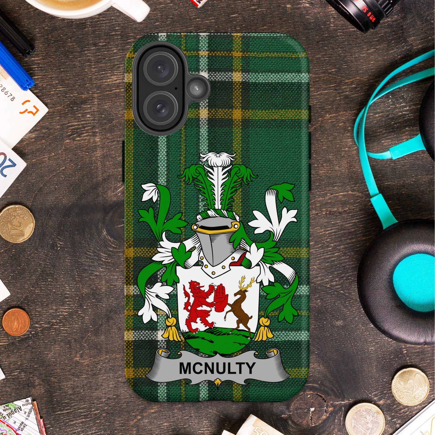 Scottish Clan Crest McNulty Phone Case product