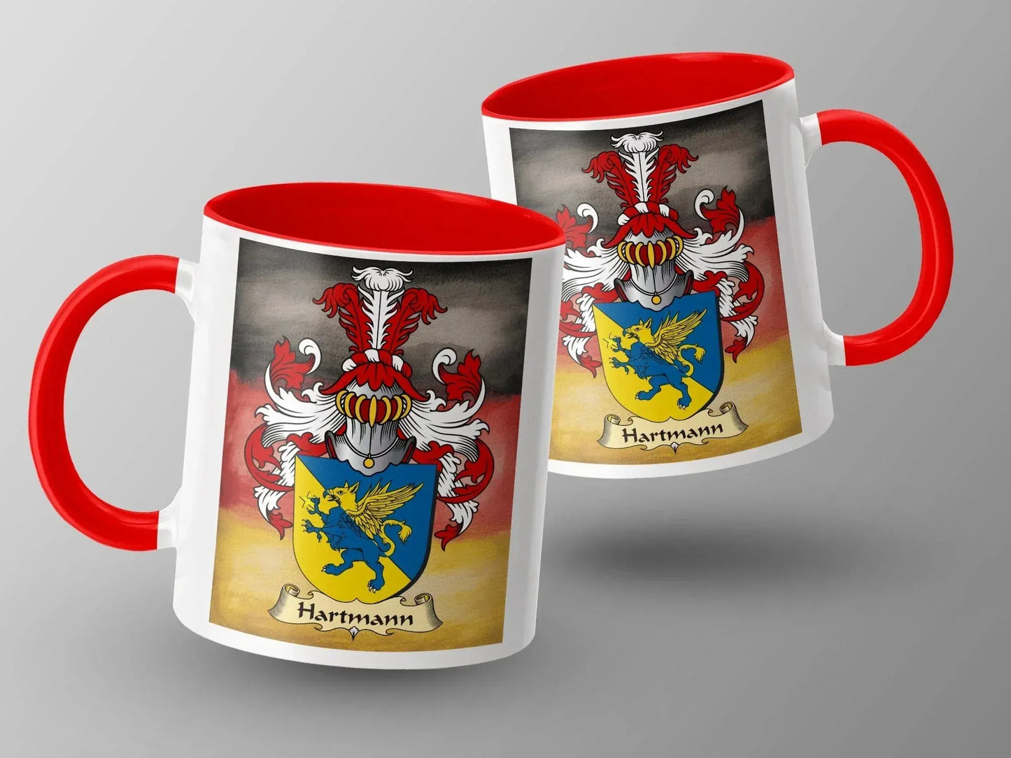 Family Crest Design Customizable Beverage Mug product type