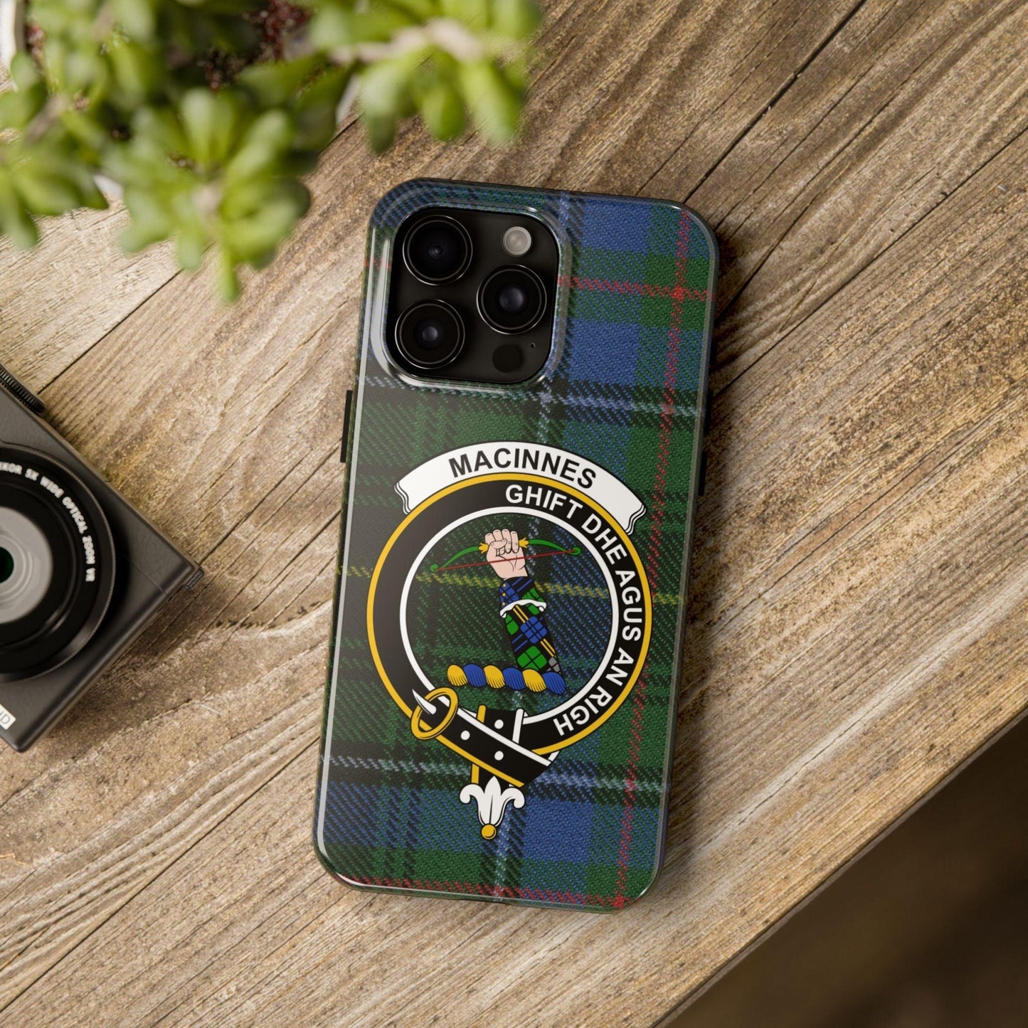 Macinnes Scottish Tartan Clan Cell Phone Case - Celtic Ancestry Gifts