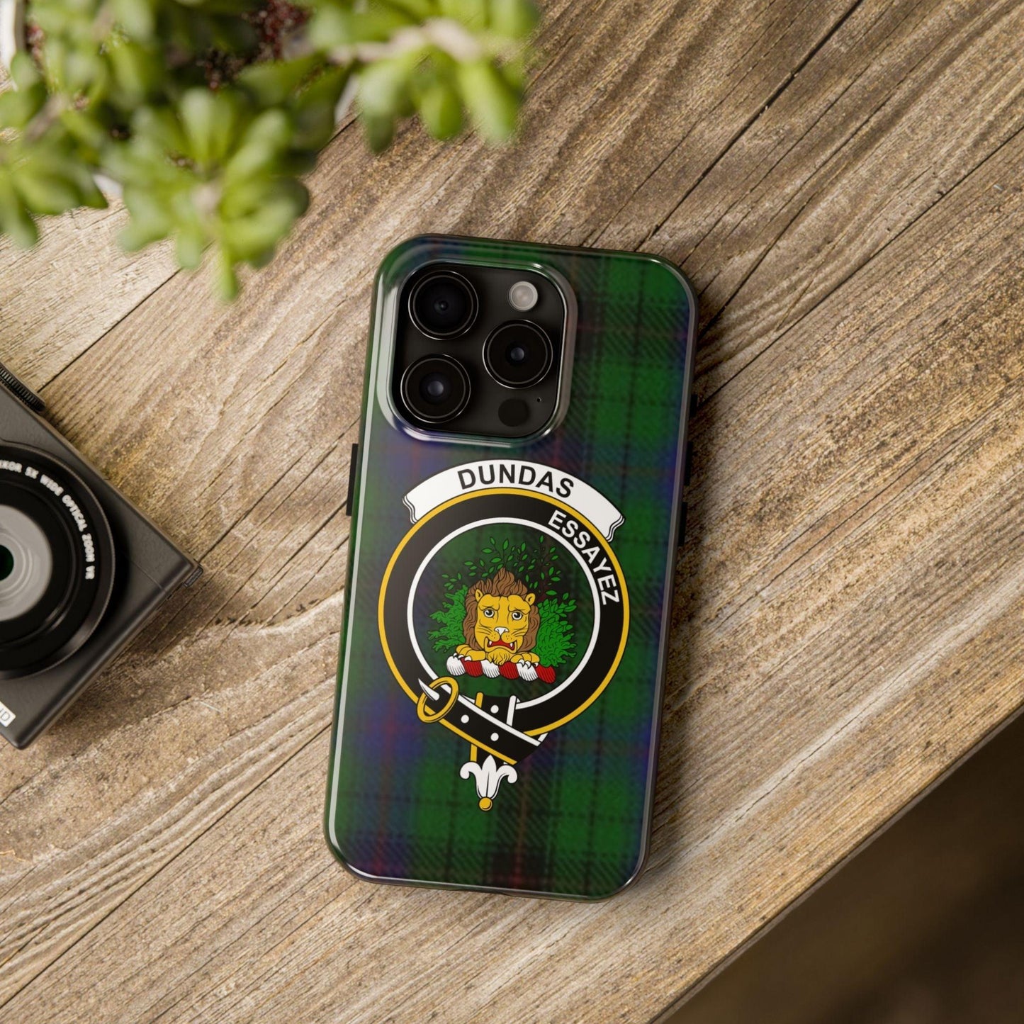 Dundas Clan Scottish Tartan Cell Phone Case - Celtic Ancestry Gifts