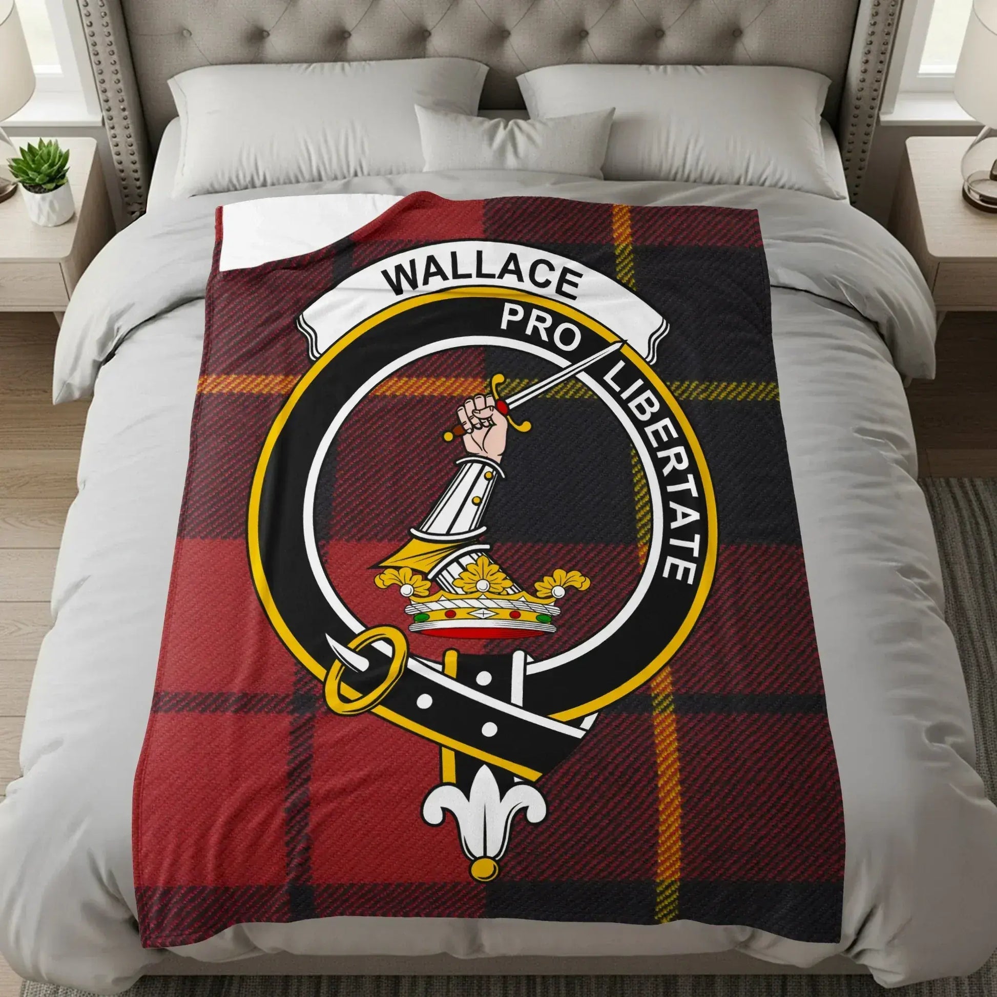 Wallace Pro Libertate Tartan Pattern bedding product type