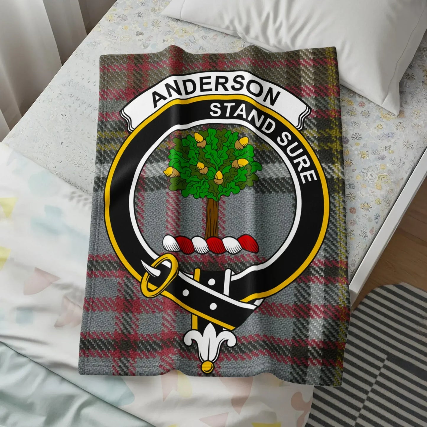 Anderson Stand Sure Plaid Printed Blanket product