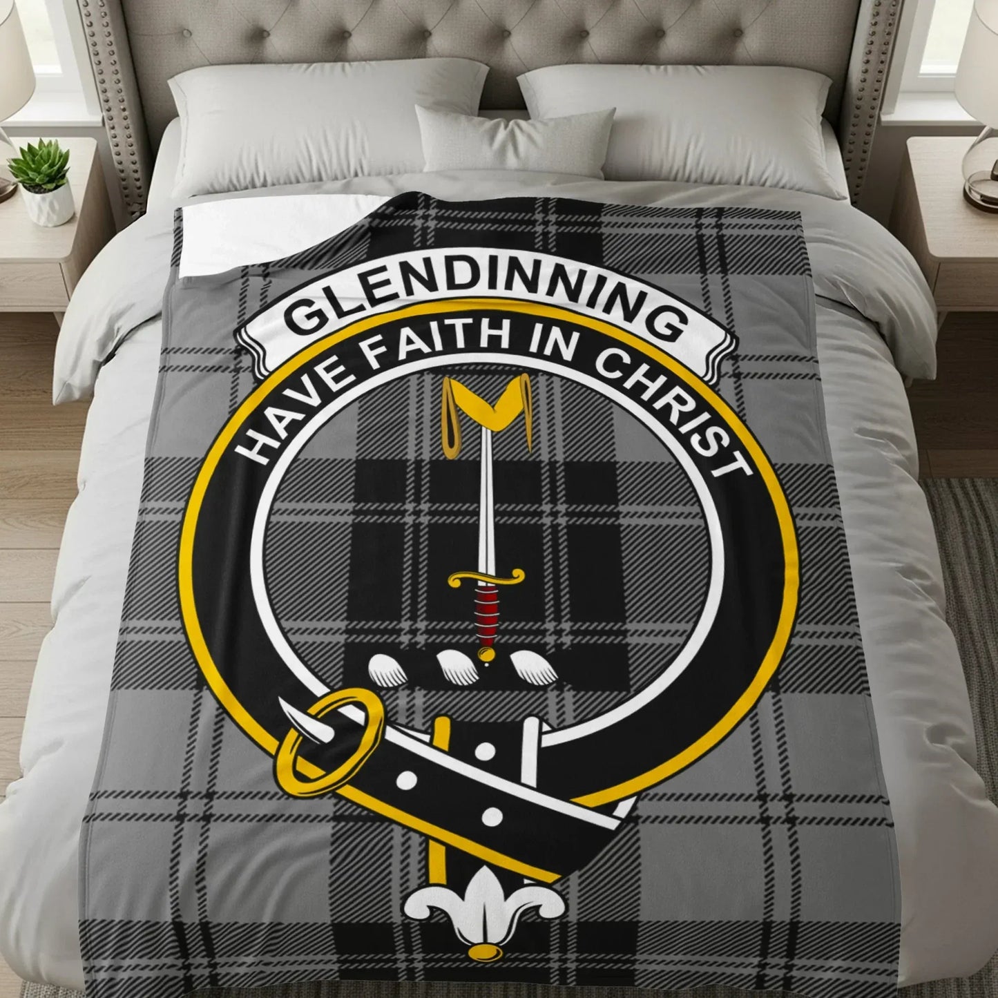 Glendinning Have Faith In Christ Blanket product