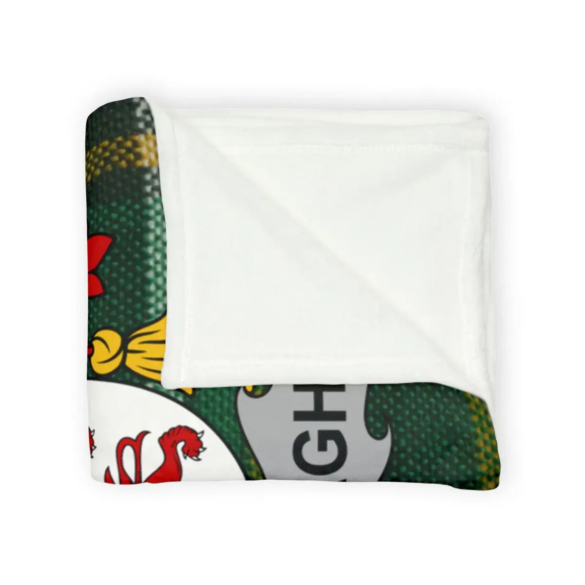 Cozy Family Crest Design Soft Throw Blanket product
