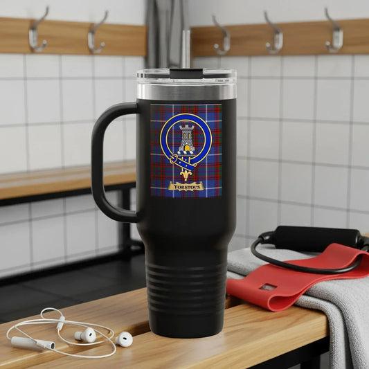 Yorktown's Crest Design Black Travel Mug product