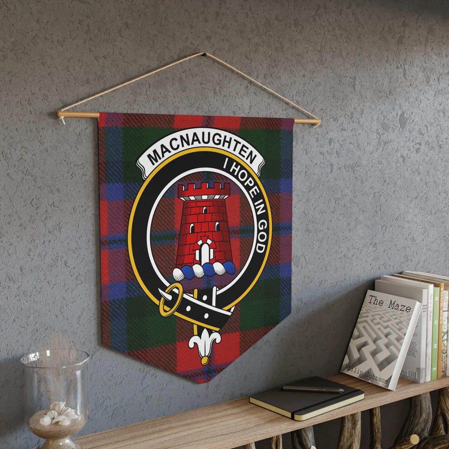 Scottish Clan MacNaughten Tartan Wall Decoration product